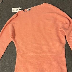 Reiss Lorni-Drape Neck Knit